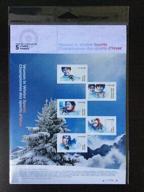 Women in Winter Sports Commemorative Stamps